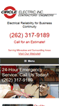Mobile Screenshot of electricalcontractorswi.com